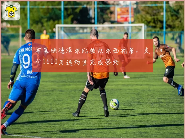 布莱顿德泽尔比被切尔西挖角，支付1600万违约金完成签约