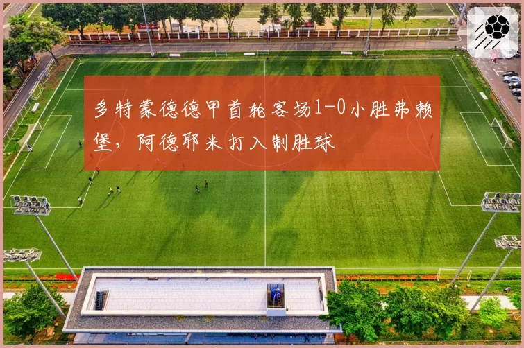 多特蒙德德甲首轮客场1-0小胜弗赖堡，阿德耶米打入制胜球